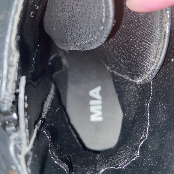 Women’s New Black Mia Boots Size 9.5 - Picture 8 of 11